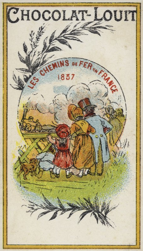 法国铁路，1837年 作者 法语学校