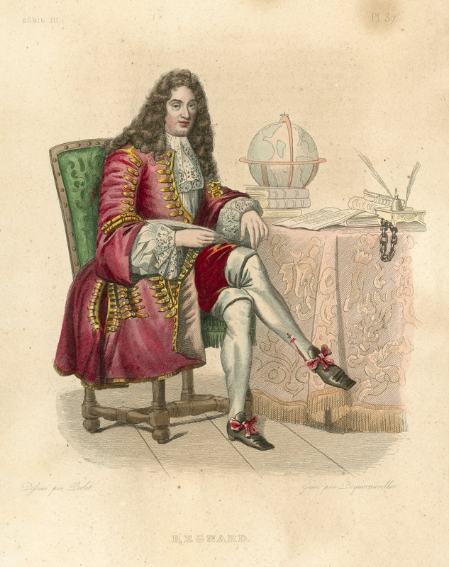 Regnard (coloured engraving) 作者 法语学校