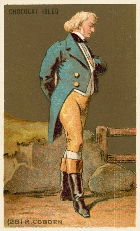 Richard Cobden, English politician (chromolitho) 作者 法语学校