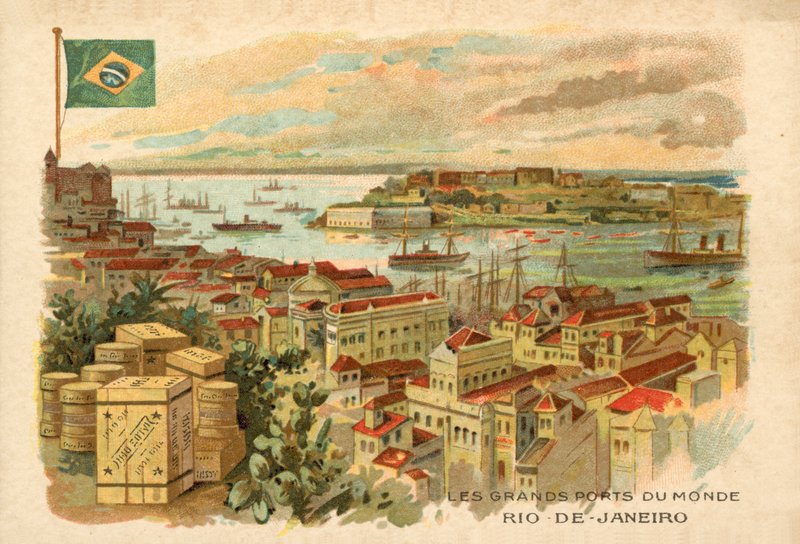 Rio de Janeiro, Brazil (chromolitho) 作者 法语学校