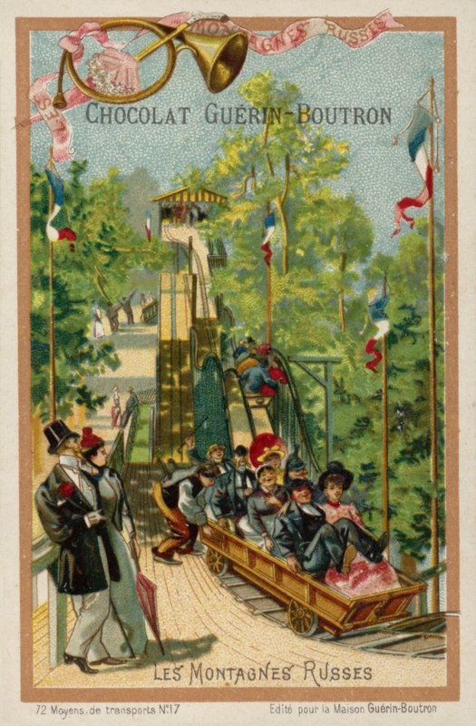 Roller coaster (chromolitho) 作者 法语学校