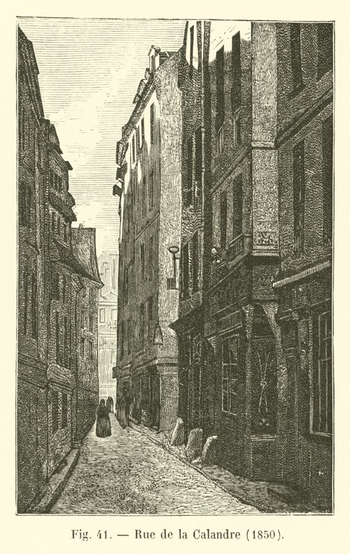Rue de la Calandre，1850 作者 法语学校