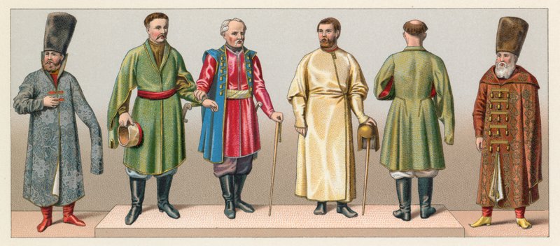 俄罗斯服装 作者 法语学校
