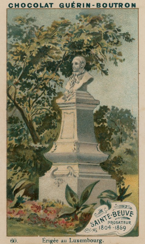 Sainte-Beuve，Prosateur，1804-1869，Erigee au Luxembourg 作者 法语学校