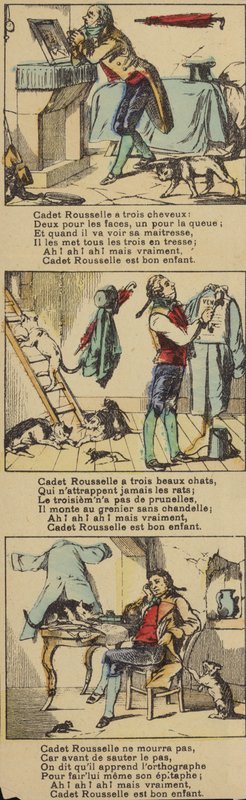 来自Cadet Rouselle的场景 作者 法语学校