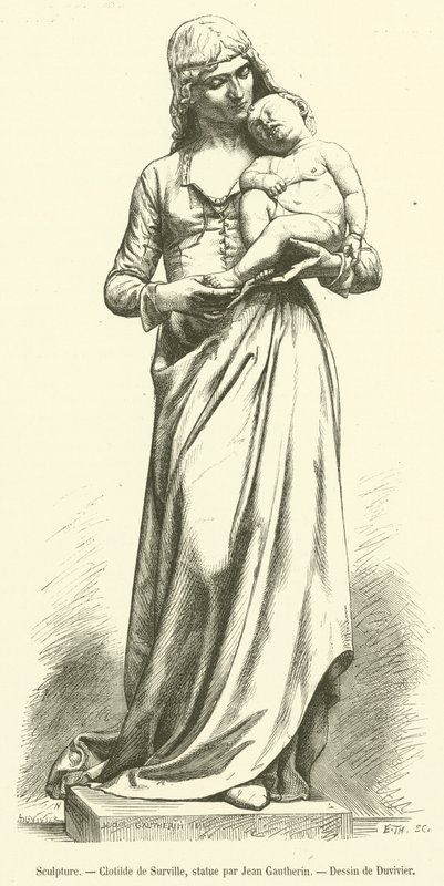 雕塑, Clotilde de Surville (雕刻) 作者 法语学校