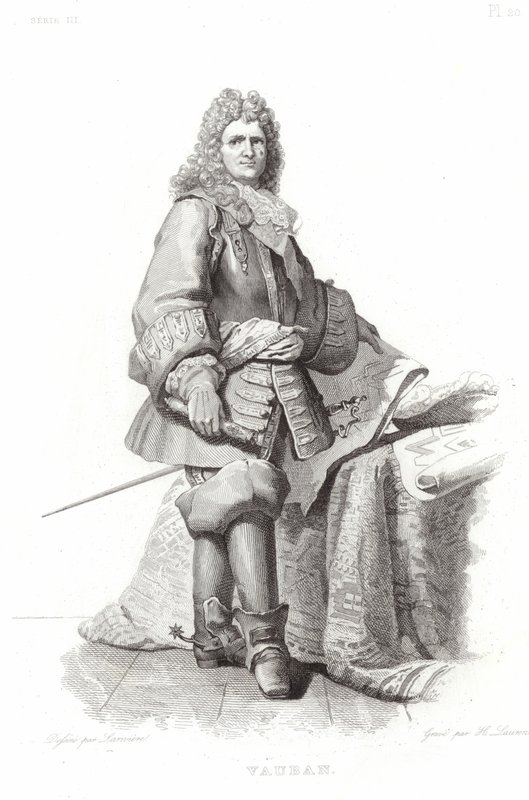 Sebastien the Prestre，Marquis de Vauban 作者 法语学校