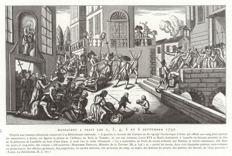 9月大屠杀，巴黎，法国大革命，1792年 作者 法语学校