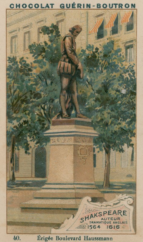 Shakspeare，作者，英国戏剧，1564-1616，Erigee Boulevard Haussmann 作者 法语学校