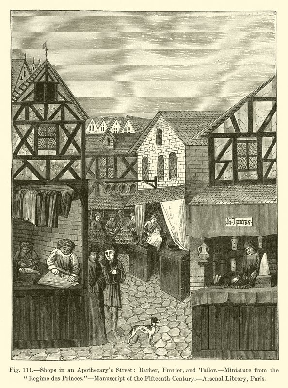 Shops in an Apothecary