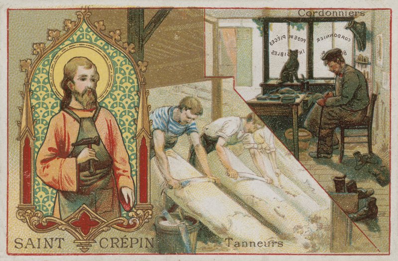 St Crispin，补鞋匠和制革商 作者 法语学校