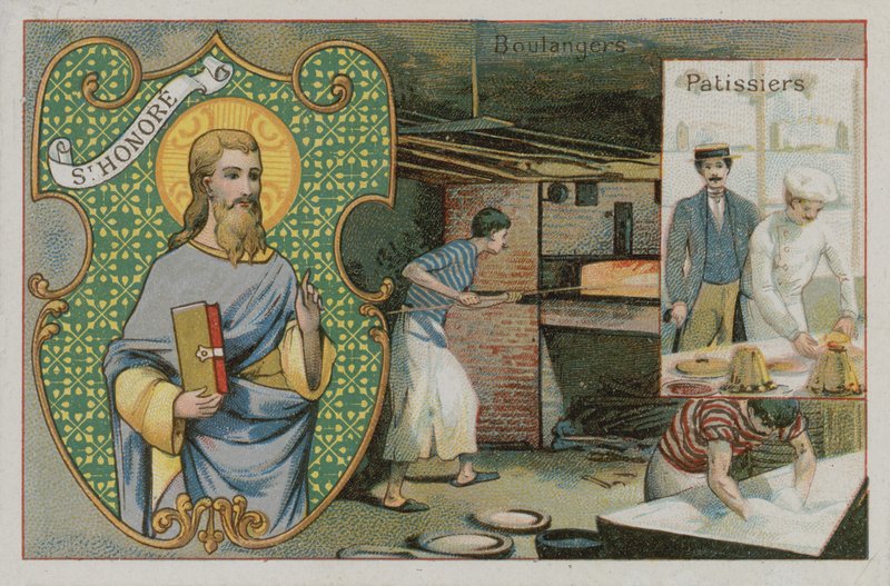 St Honoratus，面包师和糕点厨师 作者 法语学校