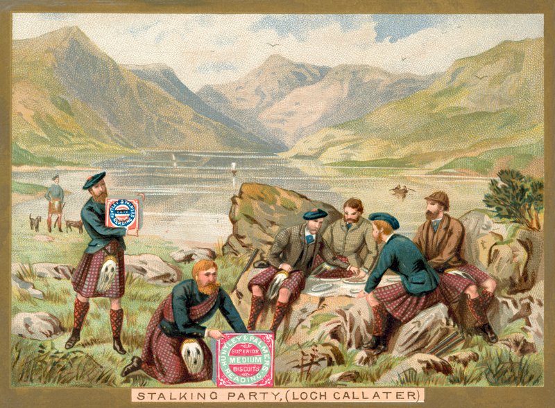 Stalking party, Loch Callater, Scotland (chromolitho) 作者 法语学校