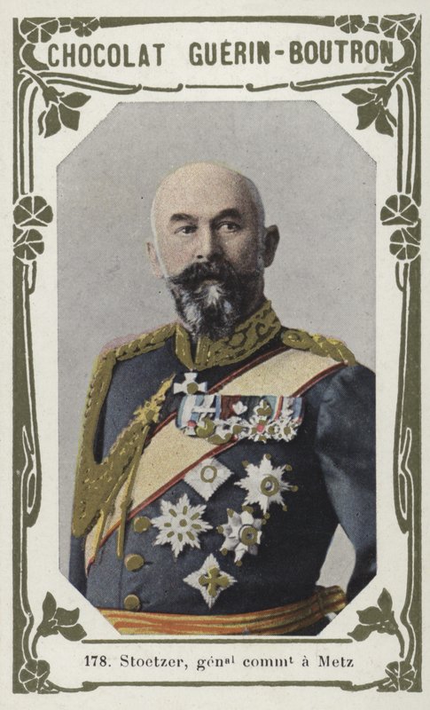 Stoetzer，一般指挥官梅斯（彩色照片） 作者 法语学校