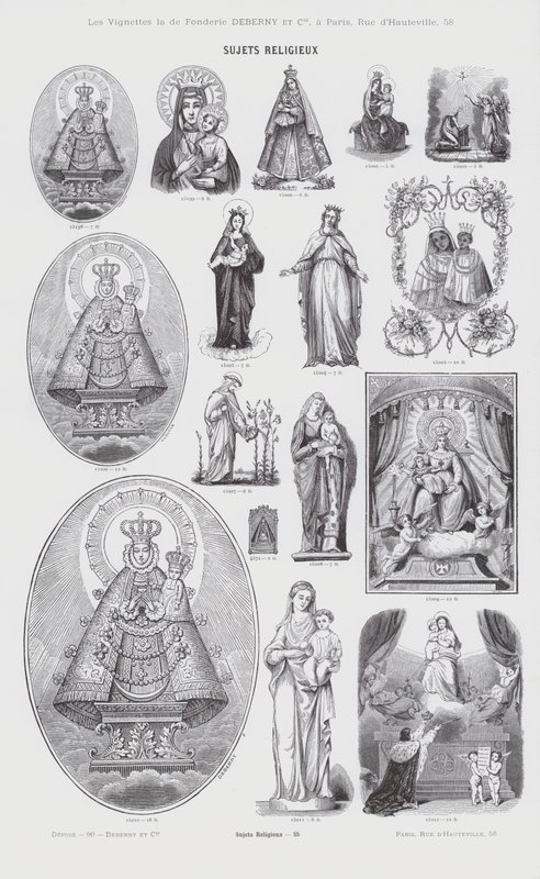 Sujets Religieux (engraving) 作者 法语学校