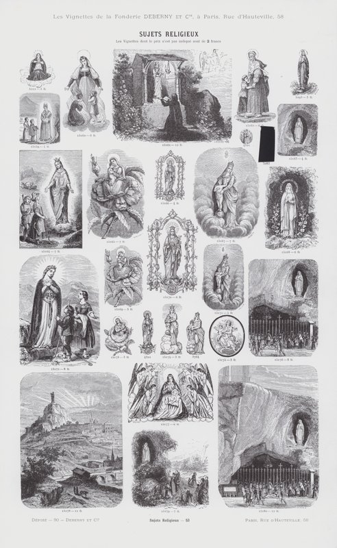Sujets Religieux (engraving) 作者 法语学校