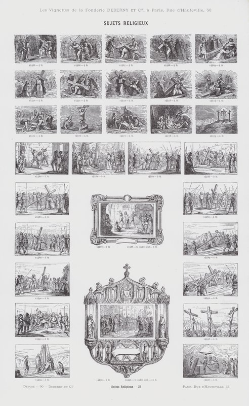 Sujets Religieux (engraving) 作者 法语学校