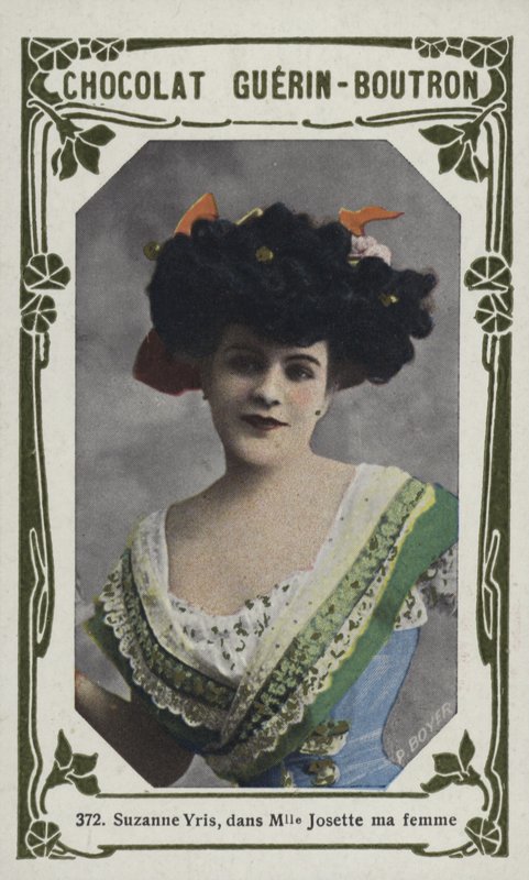 Suzanne Yris，在我的妻子Josette Mademoiselle（彩色照片） 作者 法语学校