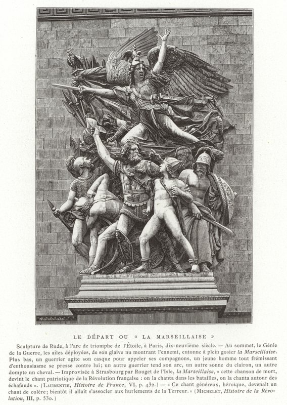 出发或La Marseillaise 作者 法语学校
