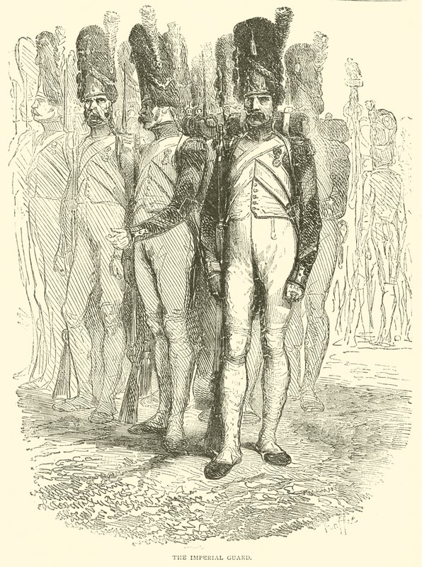 The Imperial Guard (engraving) 作者 法语学校