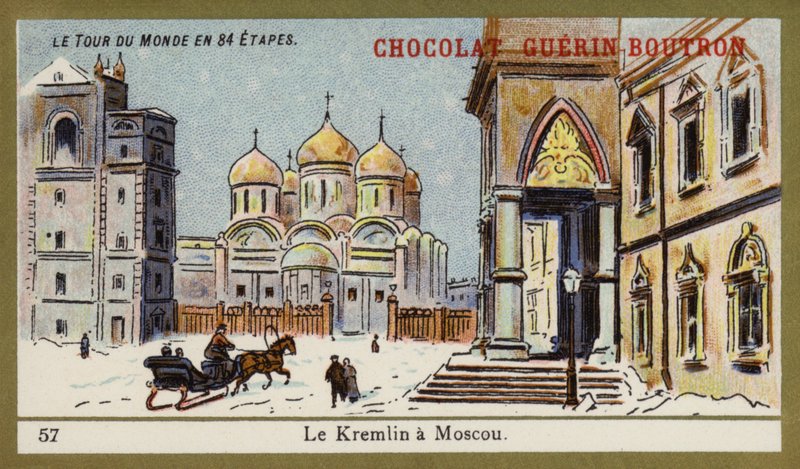 The Kremlin in Moscow (chromolitho) 作者 法语学校