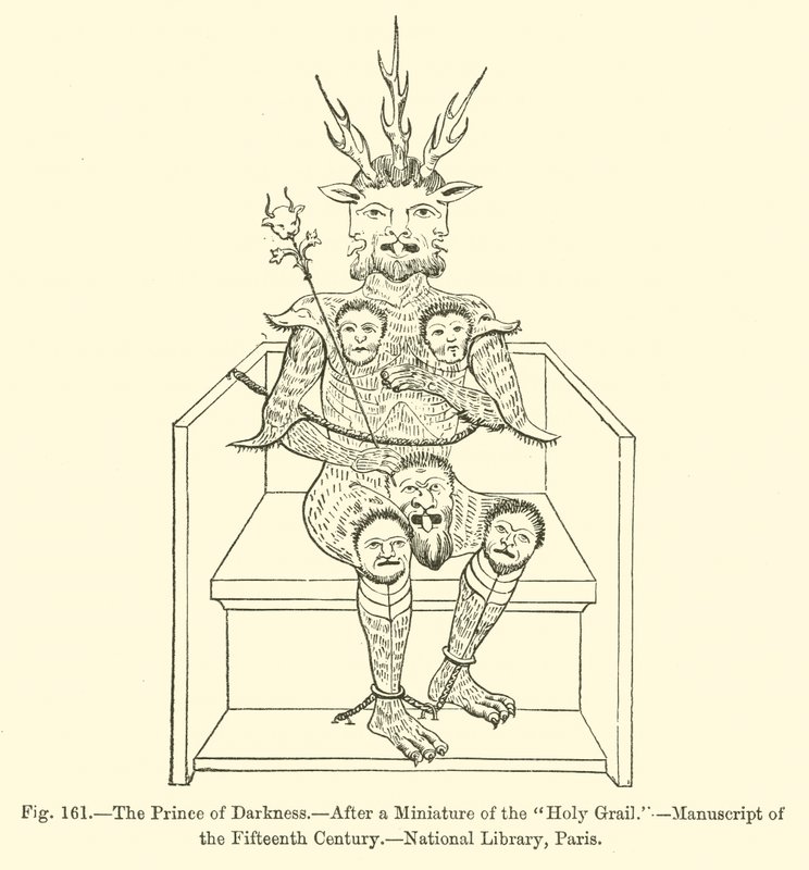 The Prince of Darkness (engraving) 作者 法语学校