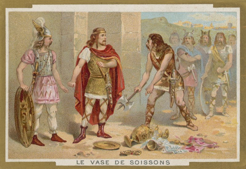 The Vase of Soissons (chromolitho) 作者 法语学校