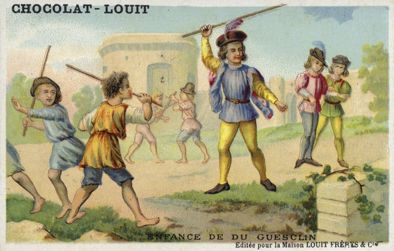 Bertrand du Guesclin的童年 作者 法语学校