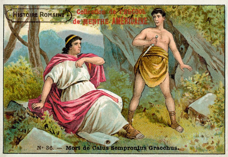 The death of Caius Gracchus, Rome 作者 法语学校