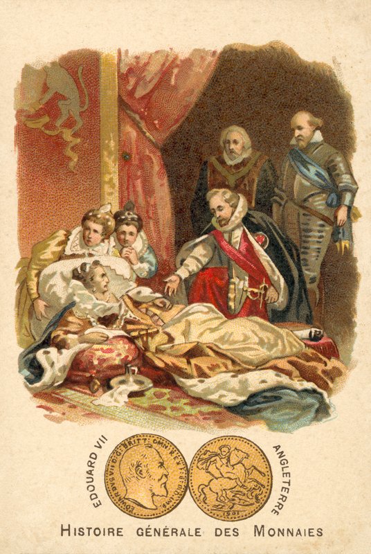1603年英国的伊丽莎白一世去世 作者 法语学校