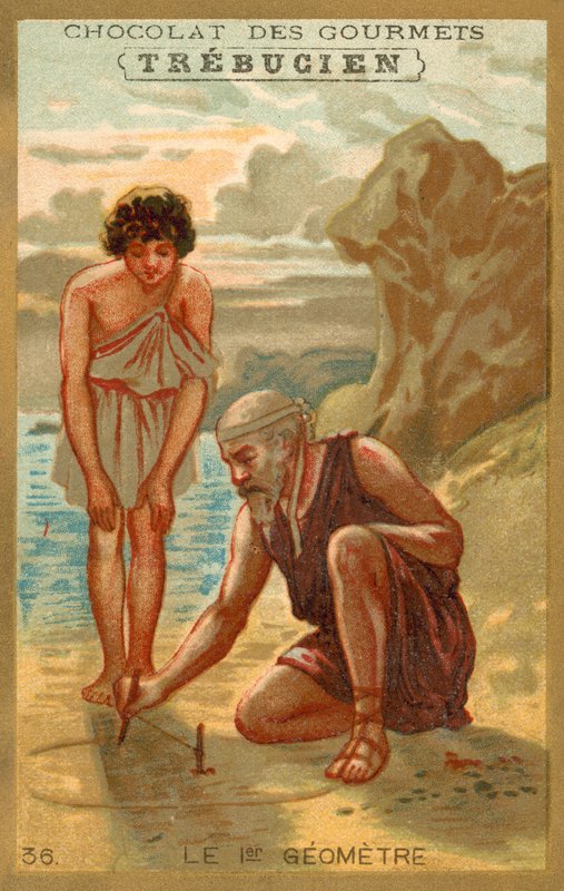 The first geometer (chromolitho) 作者 法语学校