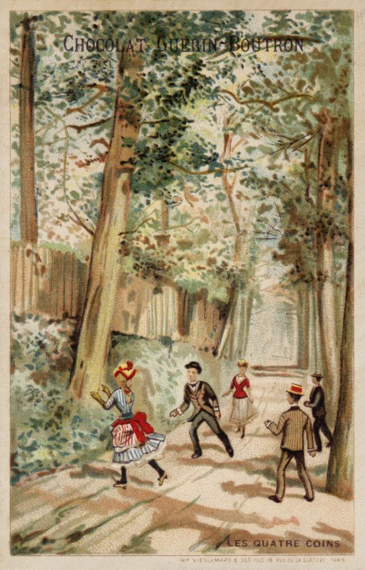 The four corners (chromolitho) 作者 法语学校
