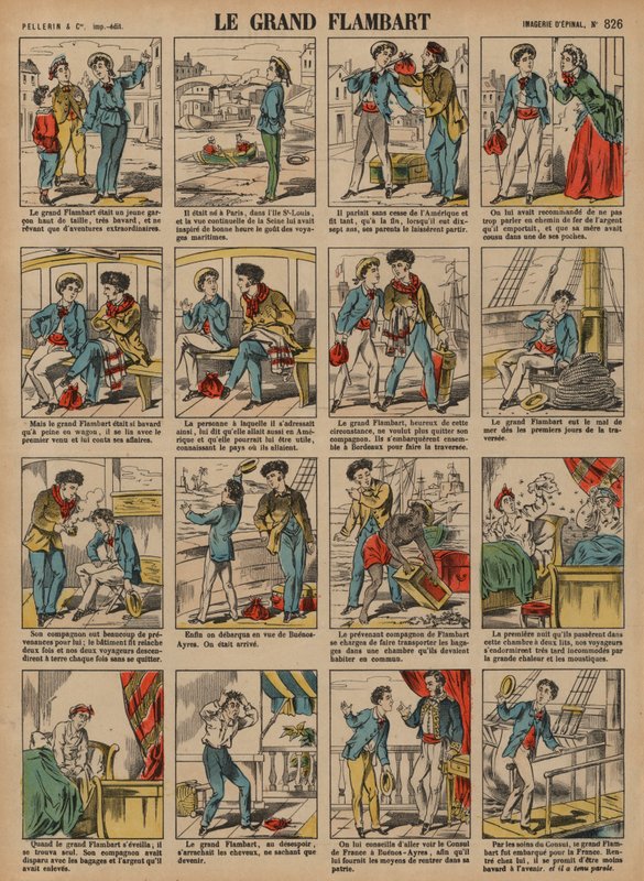 The great Flambart (coloured engraving) 作者 法语学校