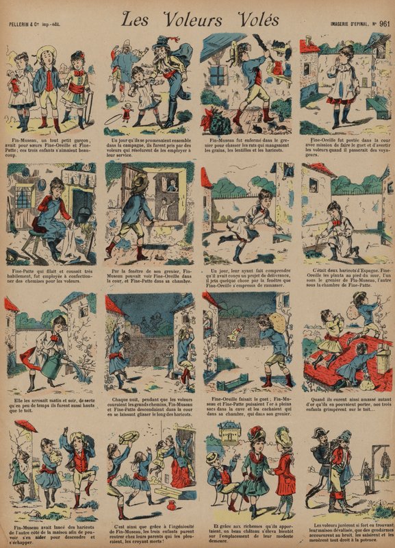 The robbers robbed (coloured engraving) 作者 法语学校
