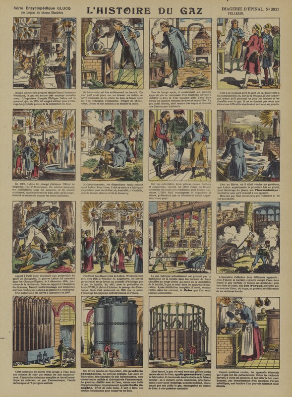 The story of gas (colour litho) 作者 法语学校