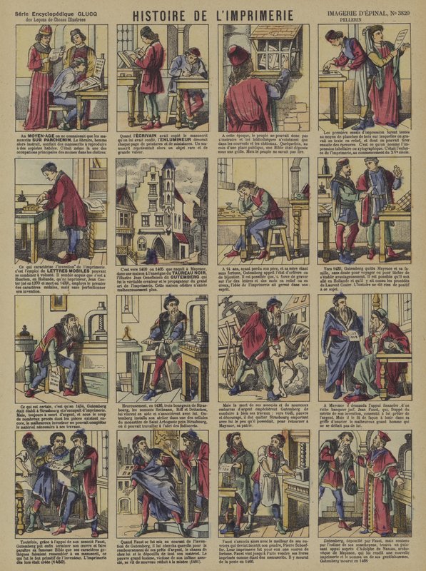 The story of printing (colour litho) 作者 法语学校