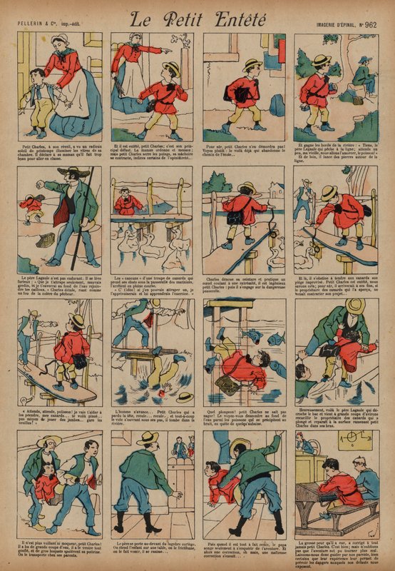 任性的孩子（彩色版画） 作者 法语学校