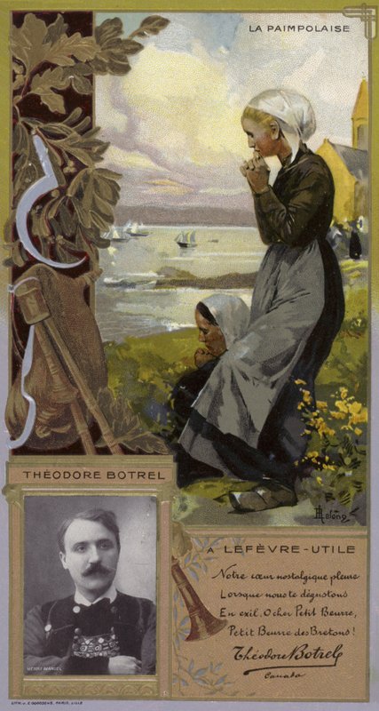 西奥多-波特雷尔，法国歌手和作曲家（色谱法） 作者 法语学校