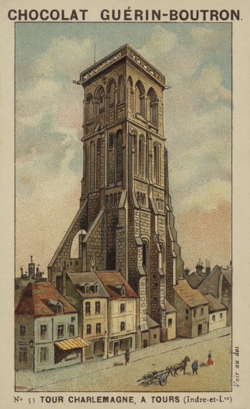 Charlemagne Tower，Tours，Indre-et-Loire 作者 法语学校