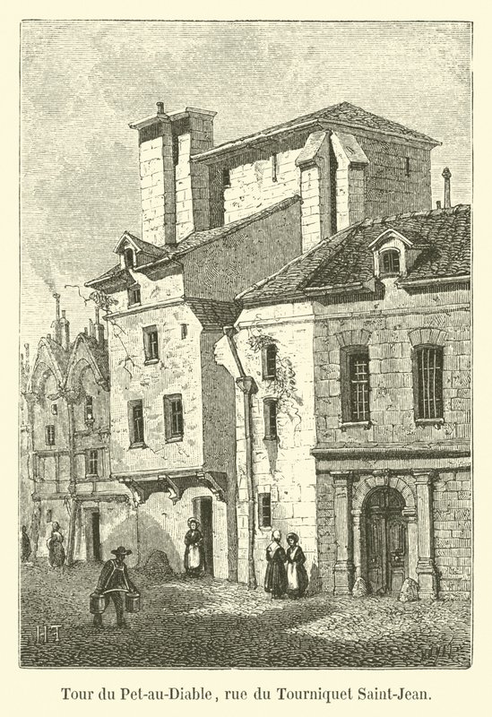 Pet-du-Diable Tower，rue du Tourniquet Saint-Jean 作者 法语学校