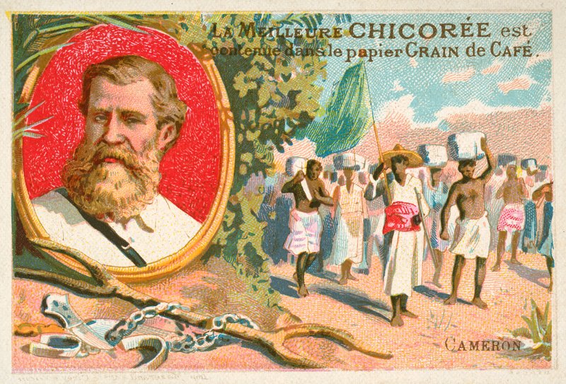 Verney Lovett Cameron, British explorer (chromolitho) 作者 法语学校