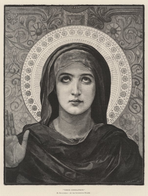 Vierge Consolatrice，位于卢森堡宫 作者 法语学校