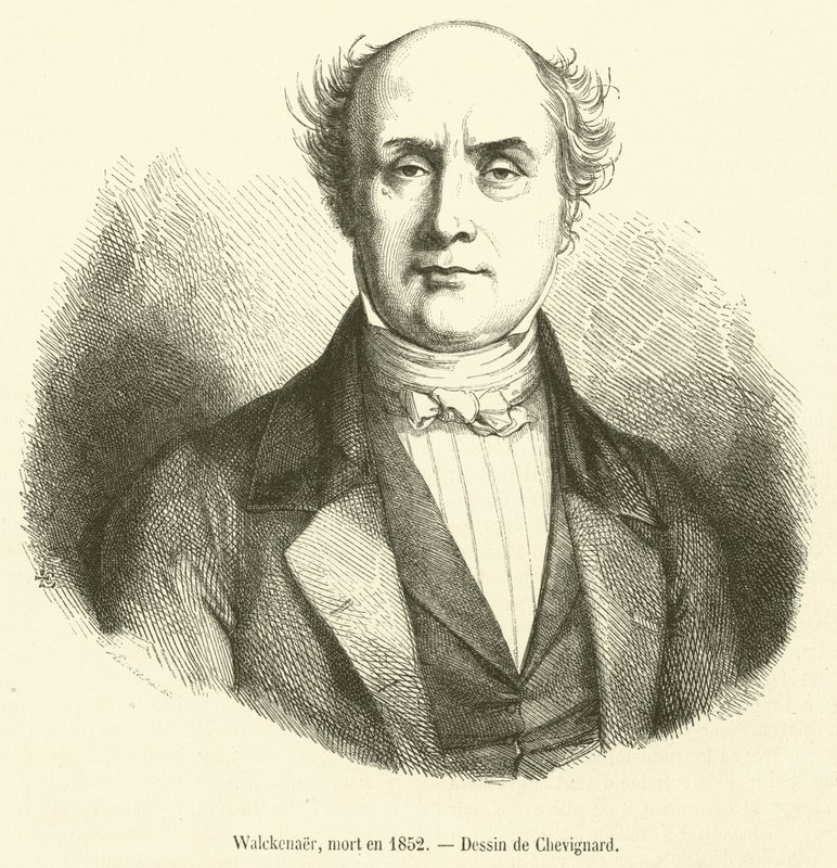Walckenaer，mort en 1852 作者 法语学校