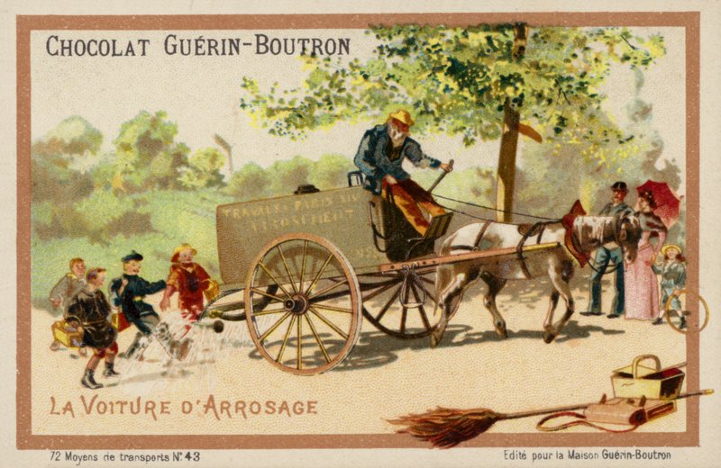 Watercart (chromolitho) 作者 法语学校