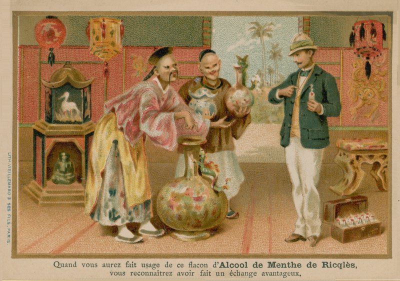 当您使用这瓶Alcool de Menthe Ricqles时，您会发现进行交换是有利的 作者 法语学校