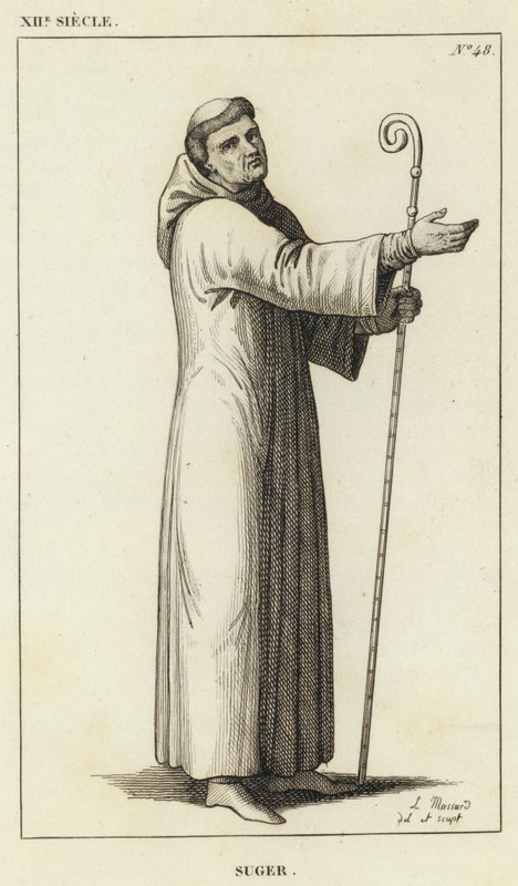 XII Siecle, Suger (engraving) 作者 法语学校