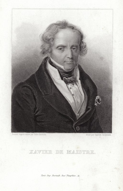 Xavier de Maistre，法国士兵和作家 作者 法语学校