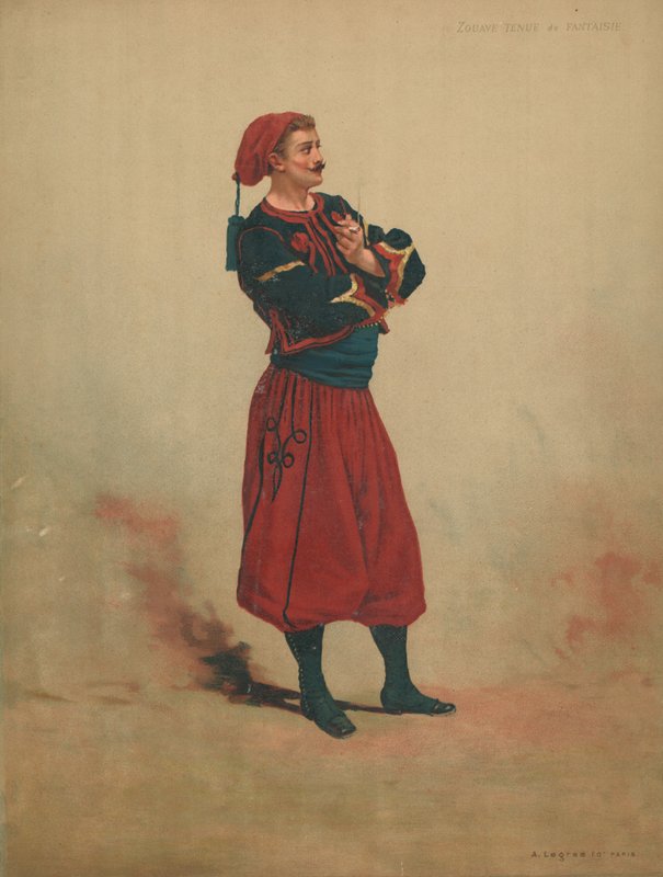 Zouave Fantasy服装 作者 法语学校
