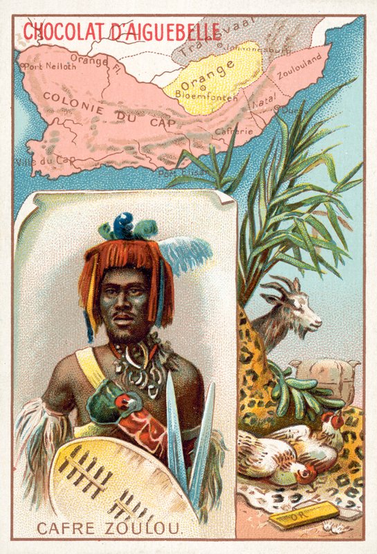 Zulu (chromolitho) 作者 法语学校