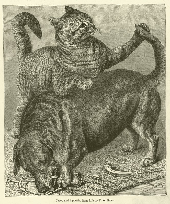 Jacob and Squattie (engraving) 作者 弗里德里希·威廉·凯尔